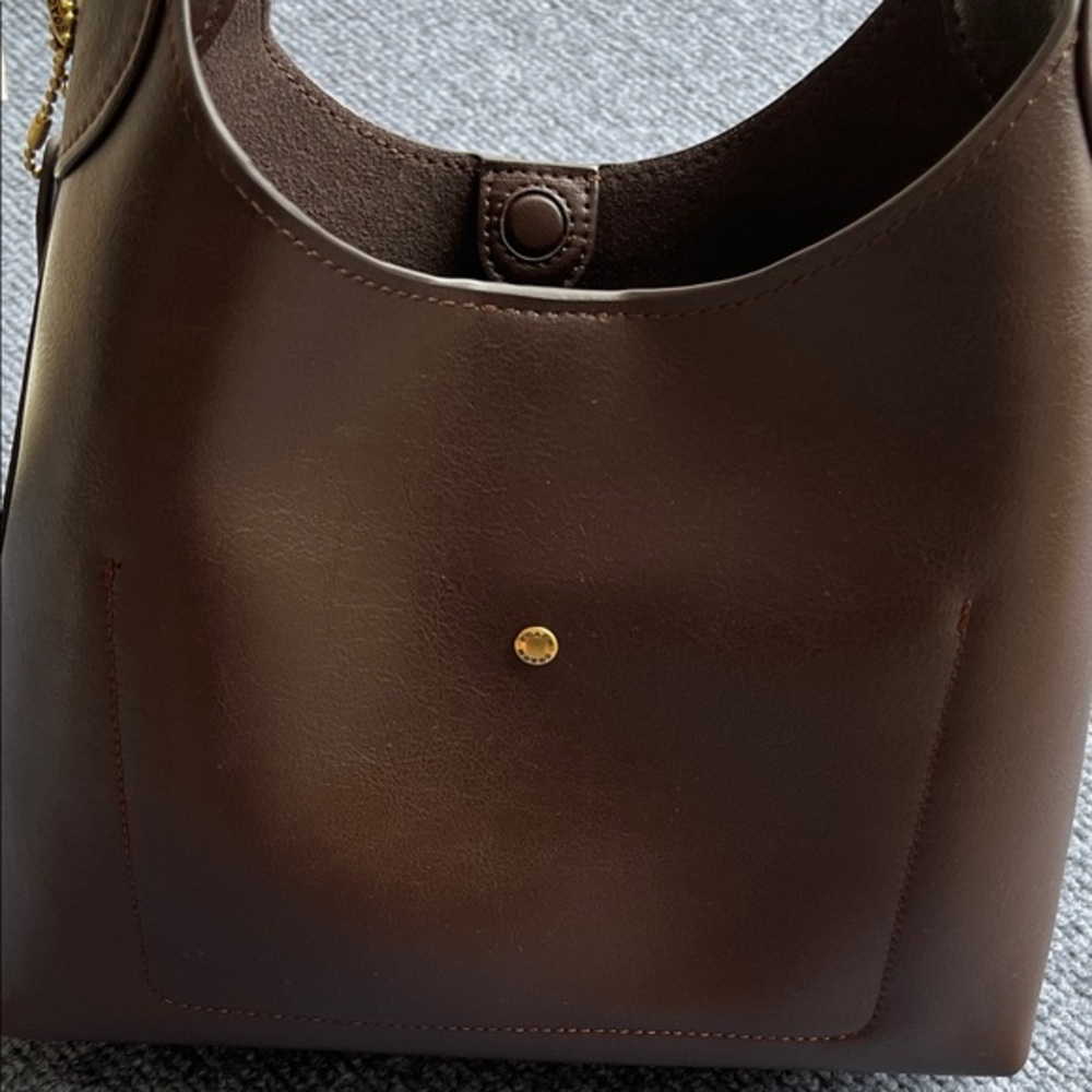 COACH Maple Leather Shoulder Bag - Picture 6 of 6